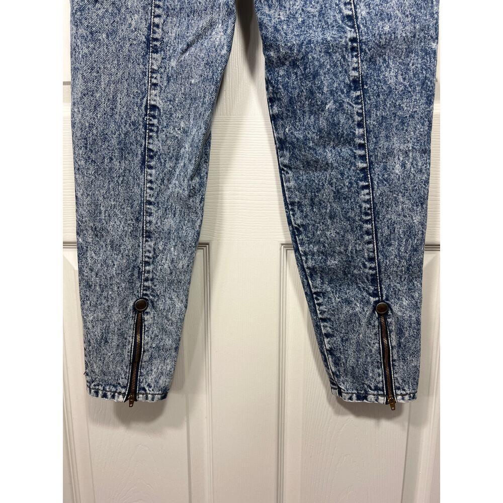 1980s Vintage Levi's 900 Series Acid Wash Jeans High Rise Zip Ankle Yoke VTG - Picture 6 of 10